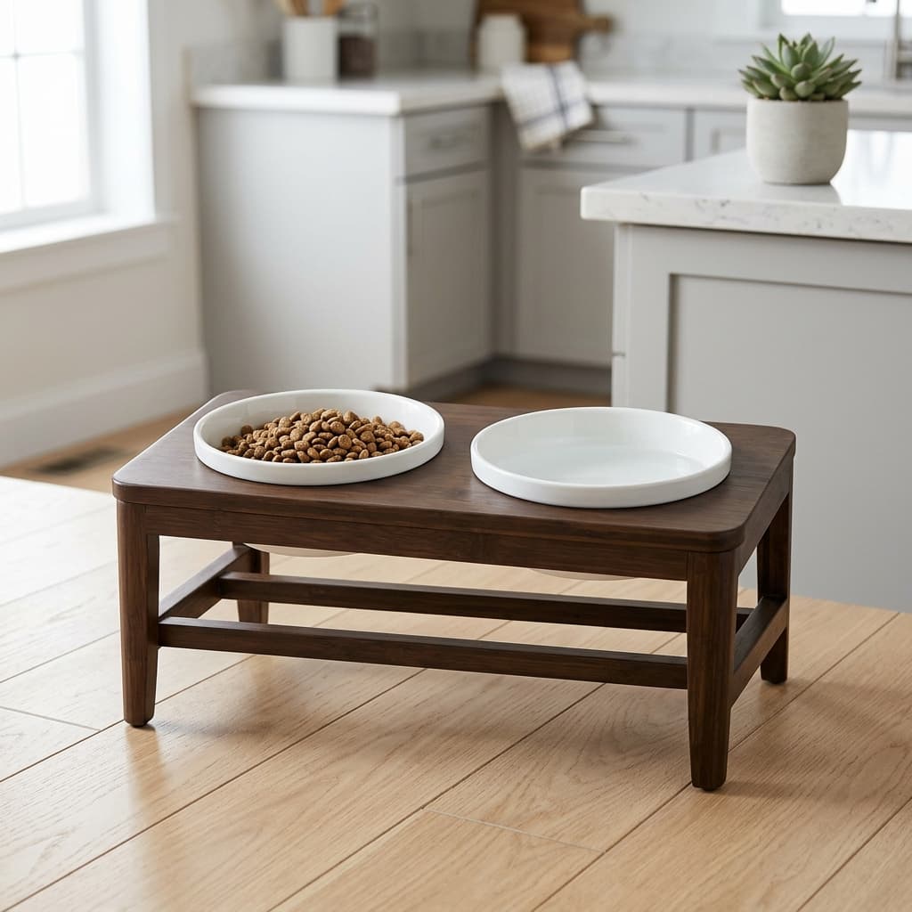 ElevateBowl Ceramic Feeding Station